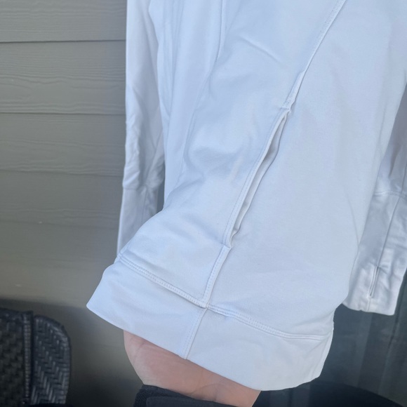 White Nike zip up hoodie #hoodie - Picture 3 of 9